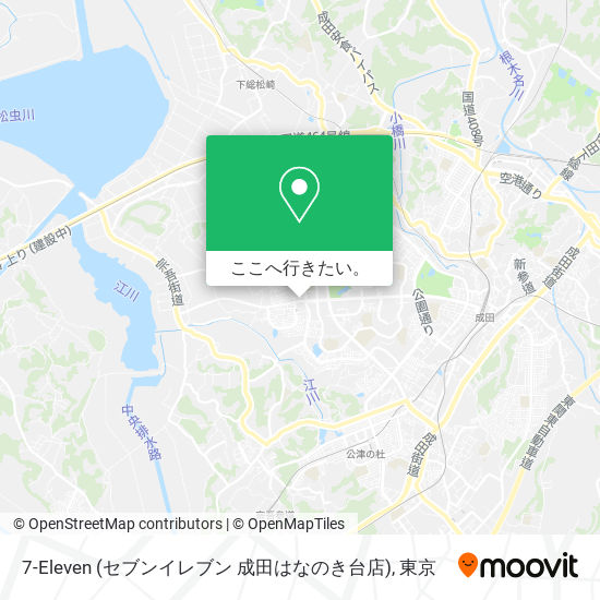 7-Eleven (セブンイレブン 成田はなのき台店)地図