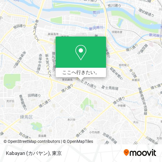 Kabayan (カバヤン)地図