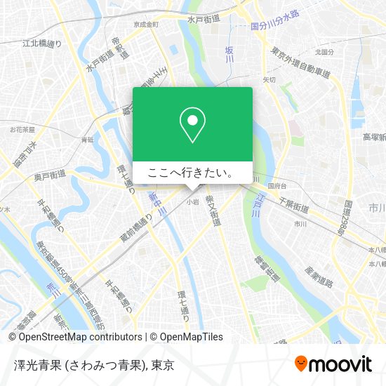 澤光青果 (さわみつ青果)地図