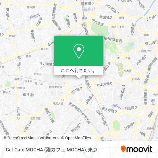Cat Cafe MOCHA (猫カフェ MOCHA)地図