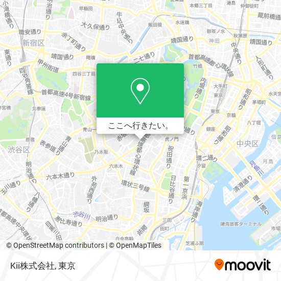 Kii株式会社地図