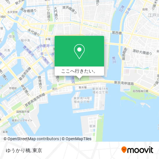 ゆうかり橋地図