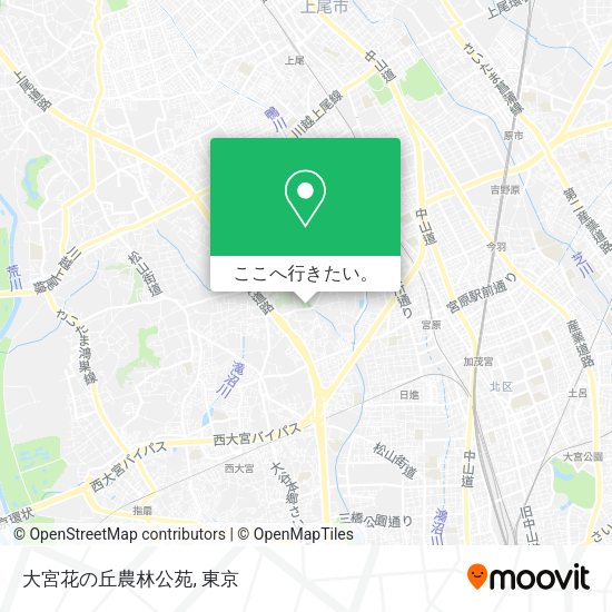 大宮花の丘農林公苑地図