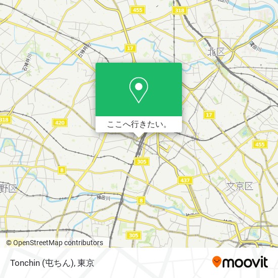 Tonchin (屯ちん)地図
