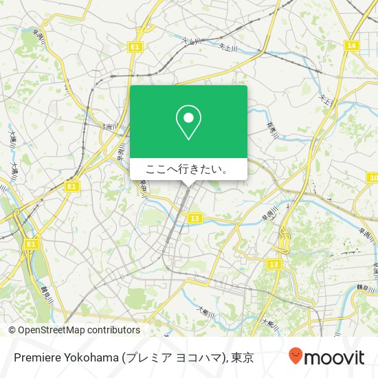 Premiere Yokohama (プレミア ヨコハマ)地図