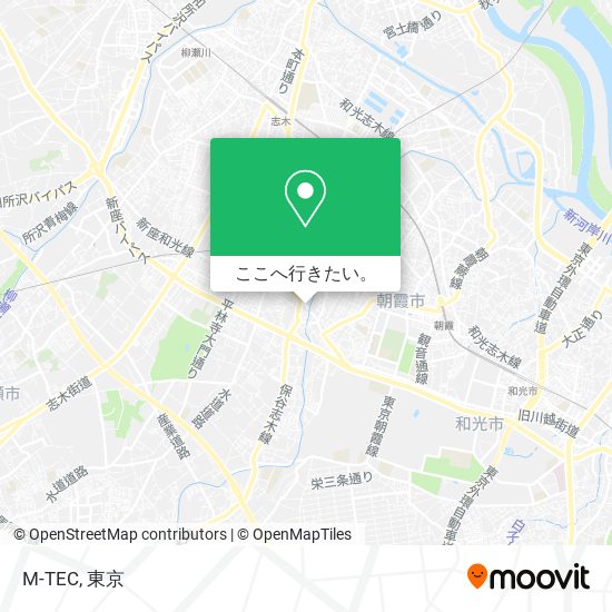 M-TEC地図