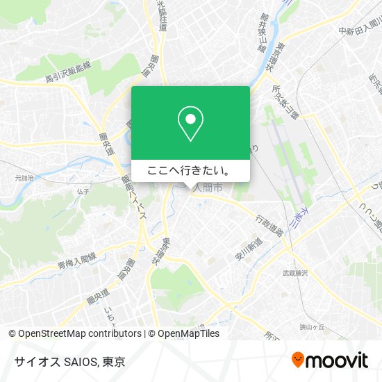 サイオス SAIOS地図