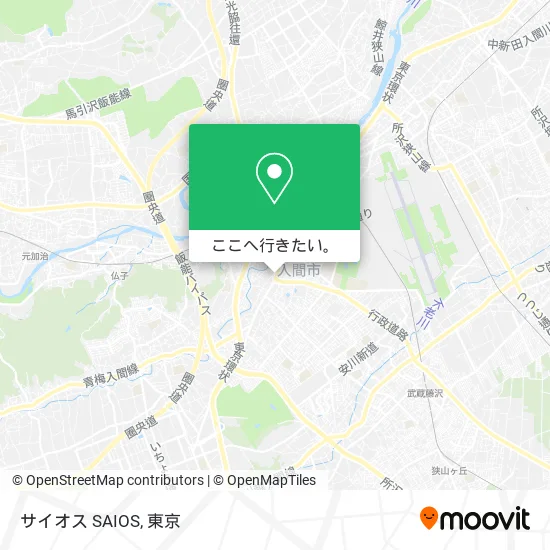 サイオス SAIOS地図