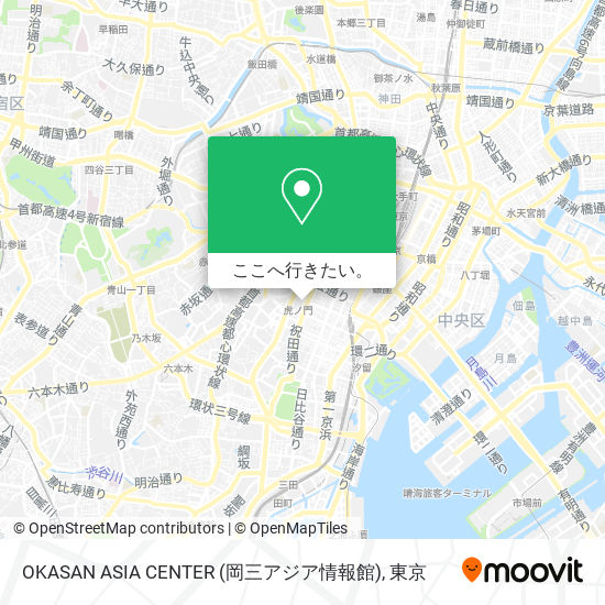 OKASAN ASIA CENTER (岡三アジア情報館)地図
