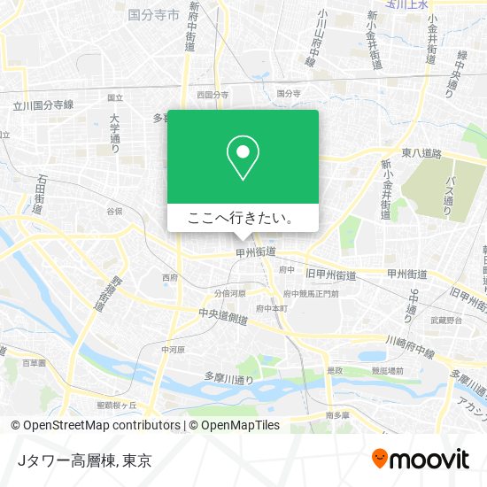 Jタワー高層棟地図