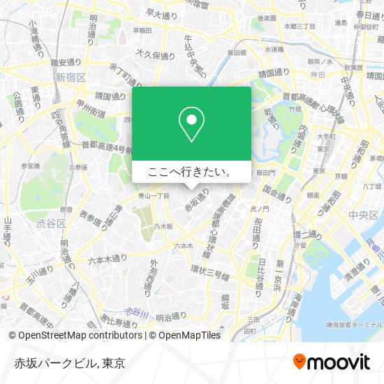 赤坂パークビル地図