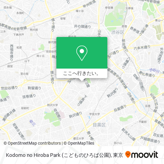 Kodomo no Hiroba Park (こどものひろば公園)地図