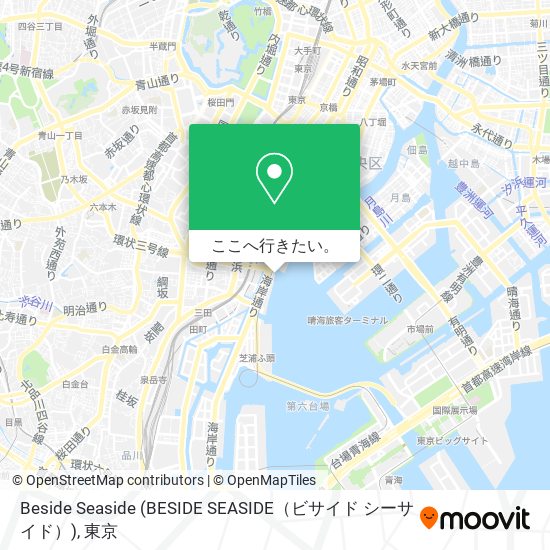 Beside Seaside (BESIDE SEASIDE（ビサイド シーサイド）)地図