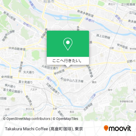 Takakura Machi Coffee (高倉町珈琲)地図