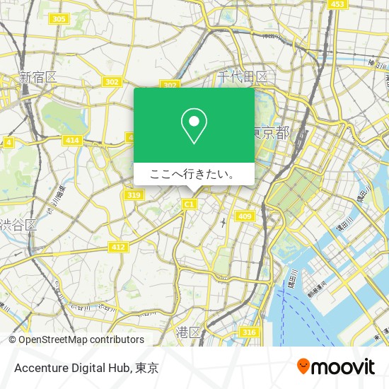 Accenture Digital Hub地図