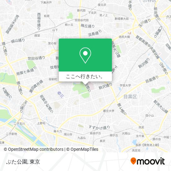 ぶた公園地図