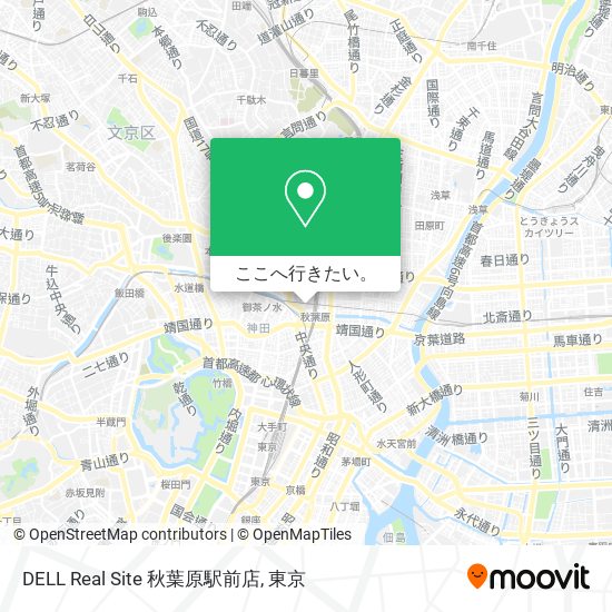 DELL Real Site 秋葉原駅前店地図