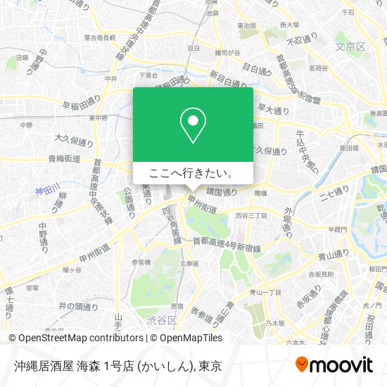 沖縄居酒屋 海森 1号店 (かいしん)地図