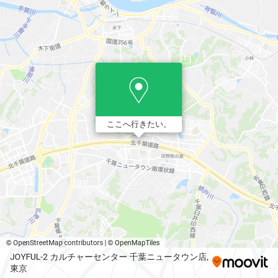 JOYFUL-2 カルチャーセンター 千葉ニュータウン店地図