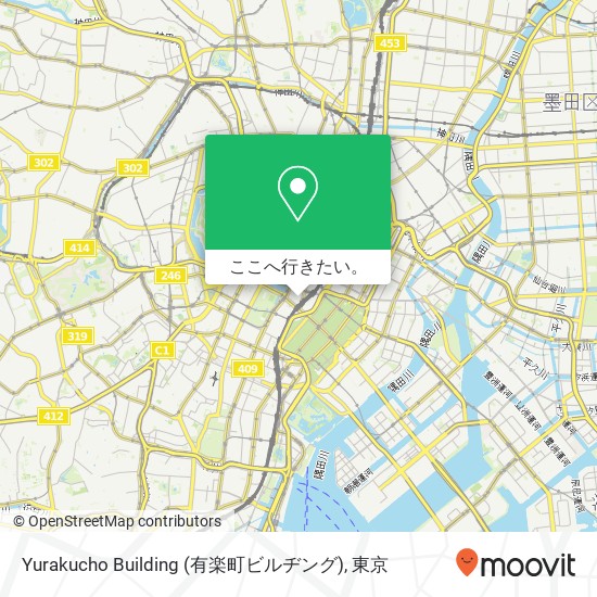 Yurakucho Building (有楽町ビルヂング)地図