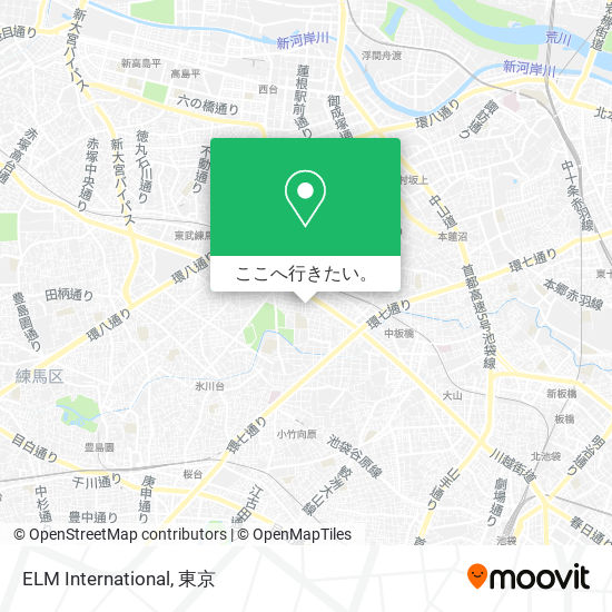 ELM International地図