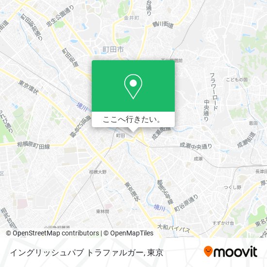 イングリッシュパブ トラファルガー地図