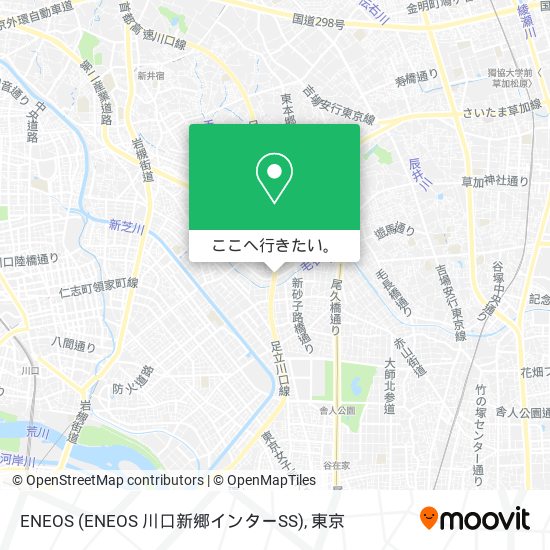 ENEOS (ENEOS 川口新郷インターSS)地図