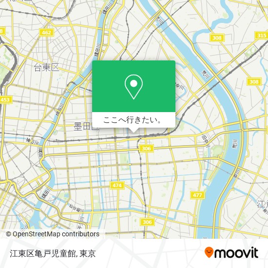 江東区亀戸児童館地図