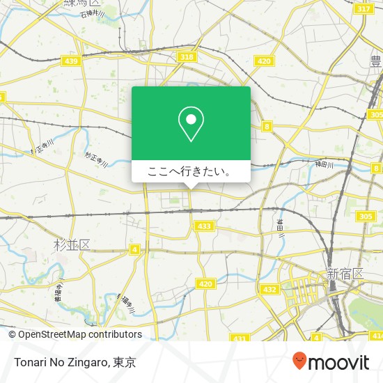 Tonari No Zingaro地図