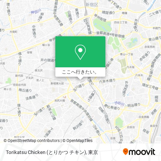 Torikatsu Chicken (とりかつ チキン)地図