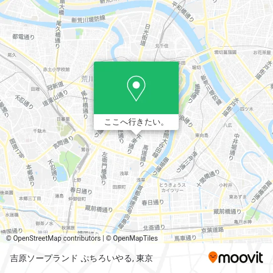 吉原ソープランド ぷちろいやる地図