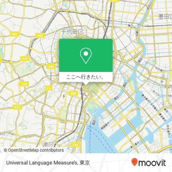 Universal Language Measure’s地図