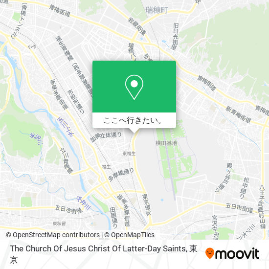 The Church Of Jesus Christ Of Latter-Day Saints地図