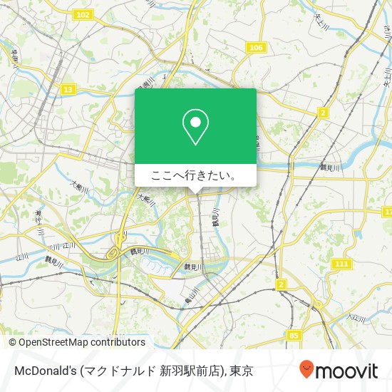 McDonald's (マクドナルド 新羽駅前店)地図