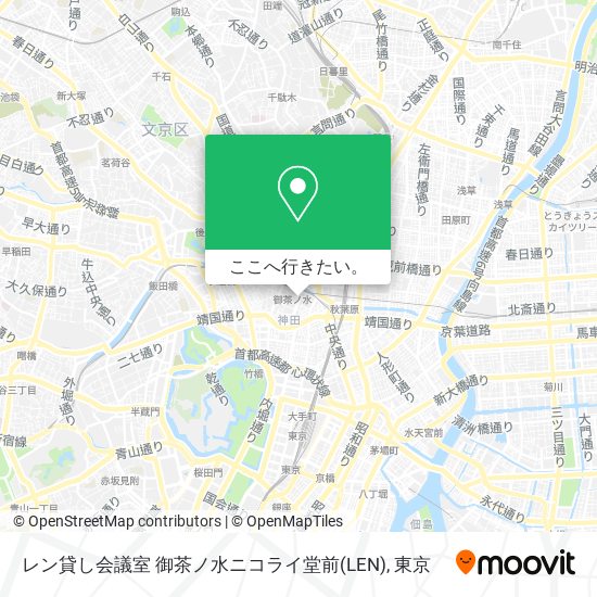 レン貸し会議室 御茶ノ水ニコライ堂前(LEN)地図
