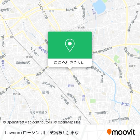 Lawson (ローソン 川口芝宮根店)地図