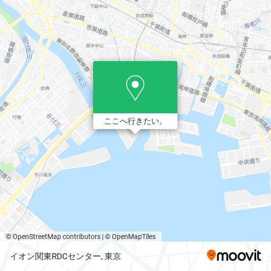 イオン関東RDCセンター地図