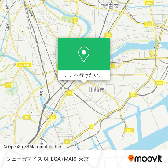 シェーガマイス CHEGA+MAIS地図