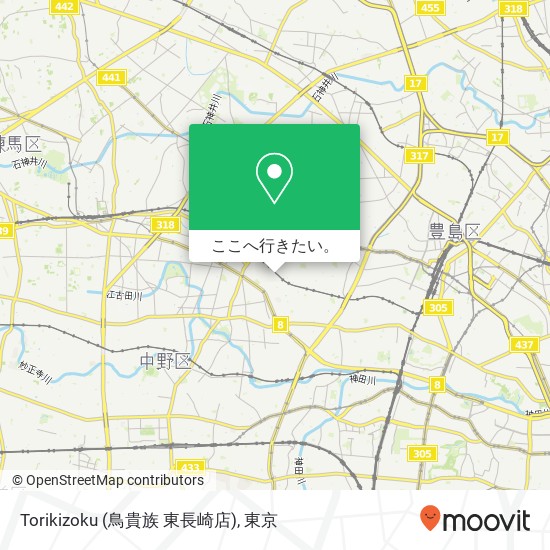 Torikizoku (鳥貴族 東長崎店)地図