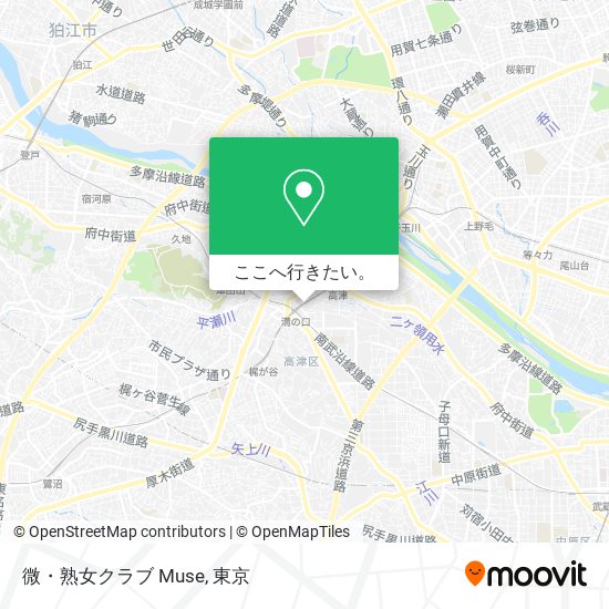 微・熟女クラブ Muse地図