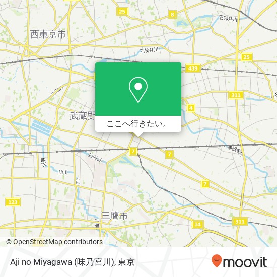 Aji no Miyagawa (味乃宮川)地図