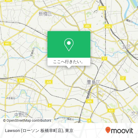 Lawson (ローソン 板橋幸町店)地図