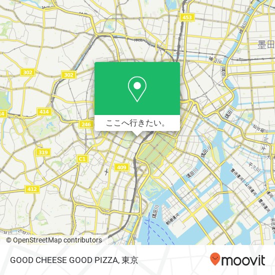 GOOD CHEESE GOOD PIZZA地図