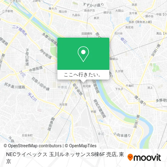 NECライベックス 玉川ルネッサンスS棟6F 売店地図