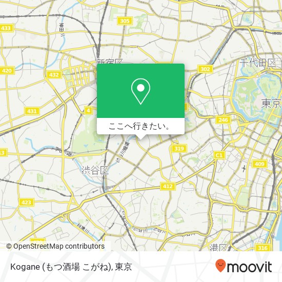 Kogane (もつ酒場 こがね)地図