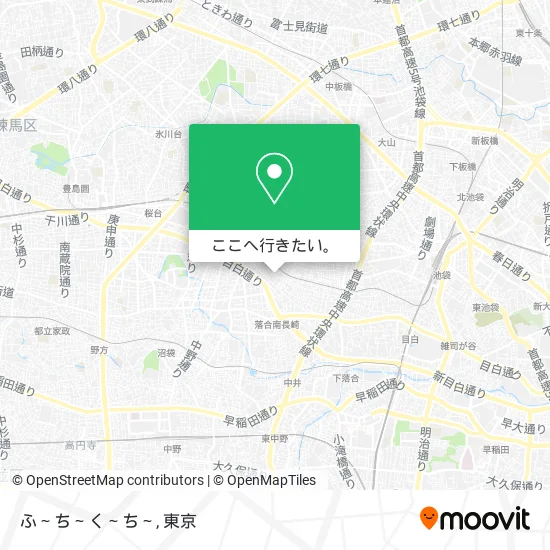 ふ～ち～く～ち～地図