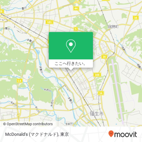 McDonald's (マクドナルド)地図