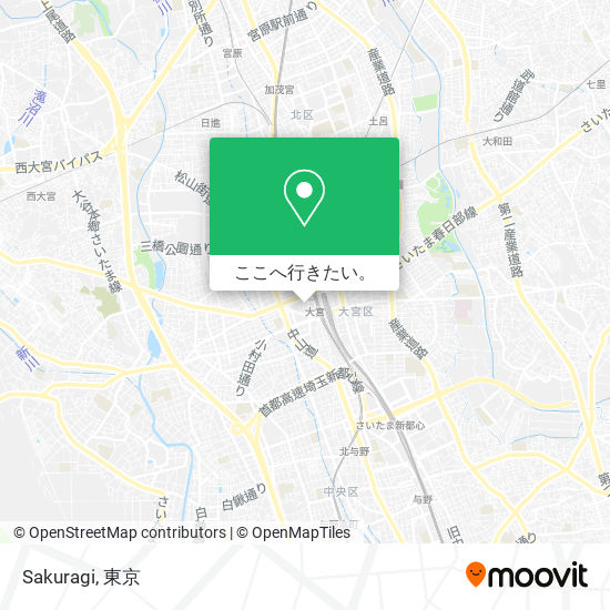 Sakuragi地図