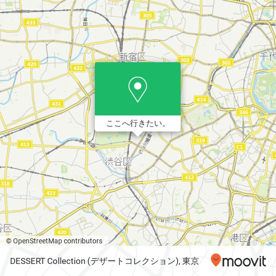 DESSERT Collection (デザートコレクション)地図