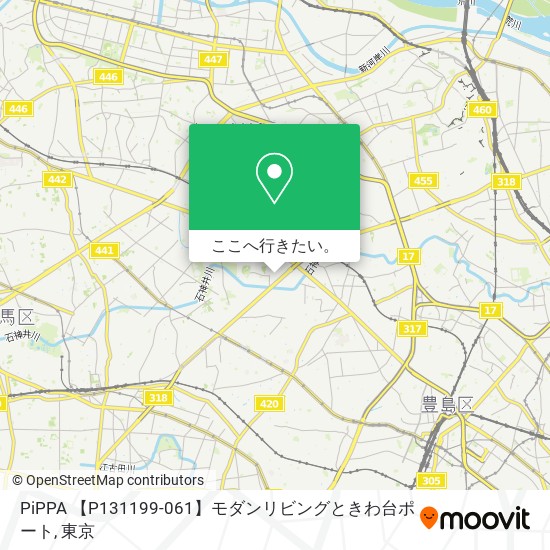 PiPPA 【P131199-061】モダンリビングときわ台ポート地図